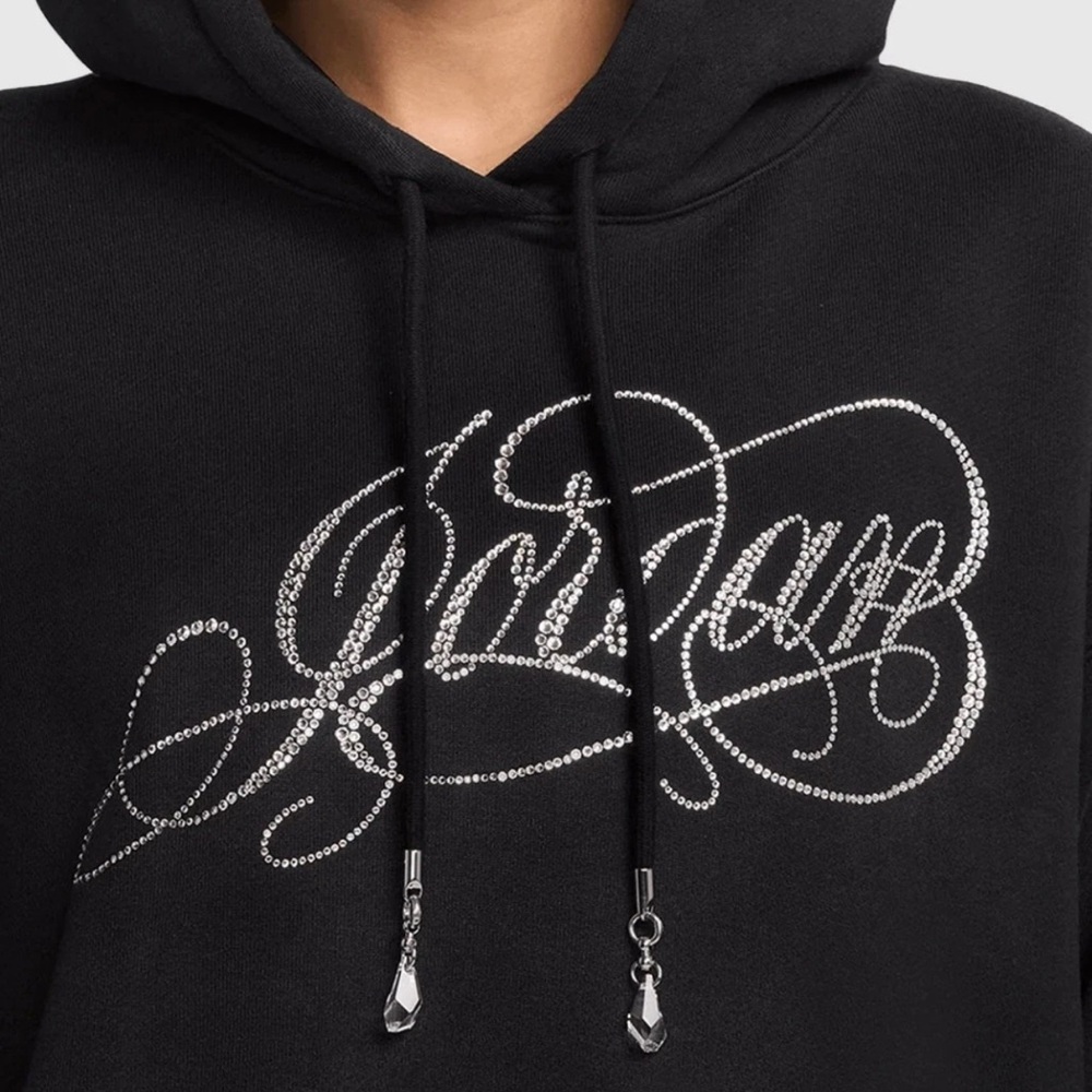 Jorden Hoodie with Swarovski crystal embellishment large